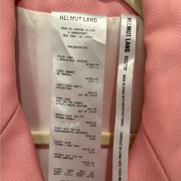 Helmut Lang x Shayne Oliver Long Double-Breasted Coat - Picture 9 of 14